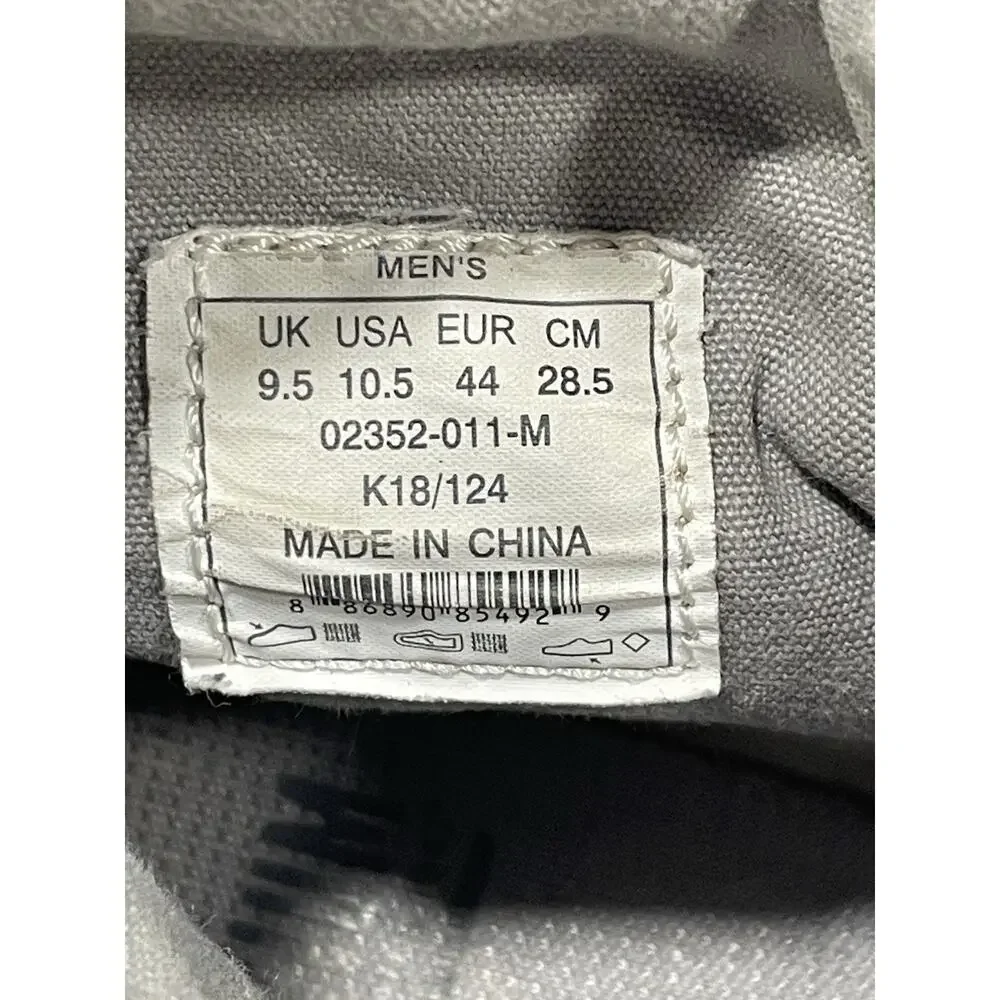 Palladium Hi Top Lace Up Canvas Sneakers Men’s Size 10.5 Gray Casual Shoes